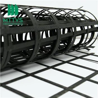 Biaxial stål-plastsvets Geogrid